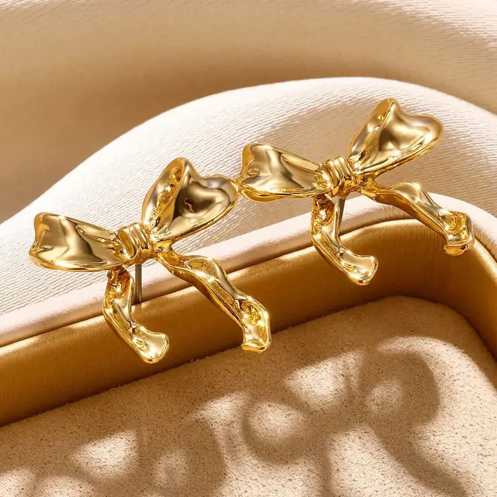 Alice Bow Earrings - Image 3