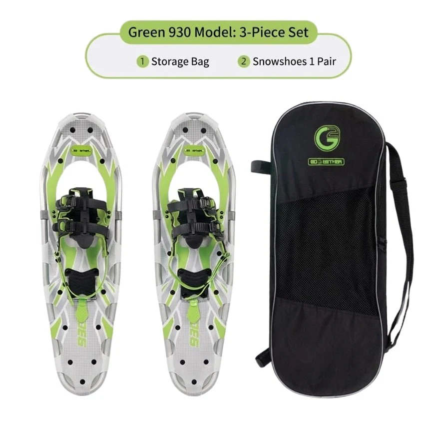 Lightweight All-Terrain Snowshoes for Adults – Complete 9-Piece Winter Hiking Set with Adjustable Trekking Poles, Snow Baskets & Carry Bag – Durable & Cold Resistant Gear for Men and Women - Image 24