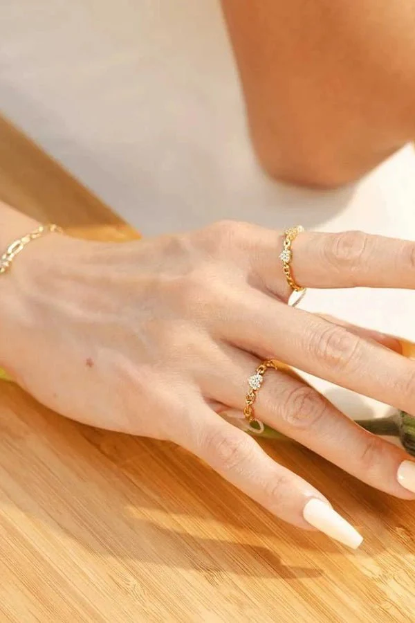 Amore Gold Ring - Image 2