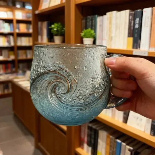 The Artisan Ocean Wave Mug - Image 4