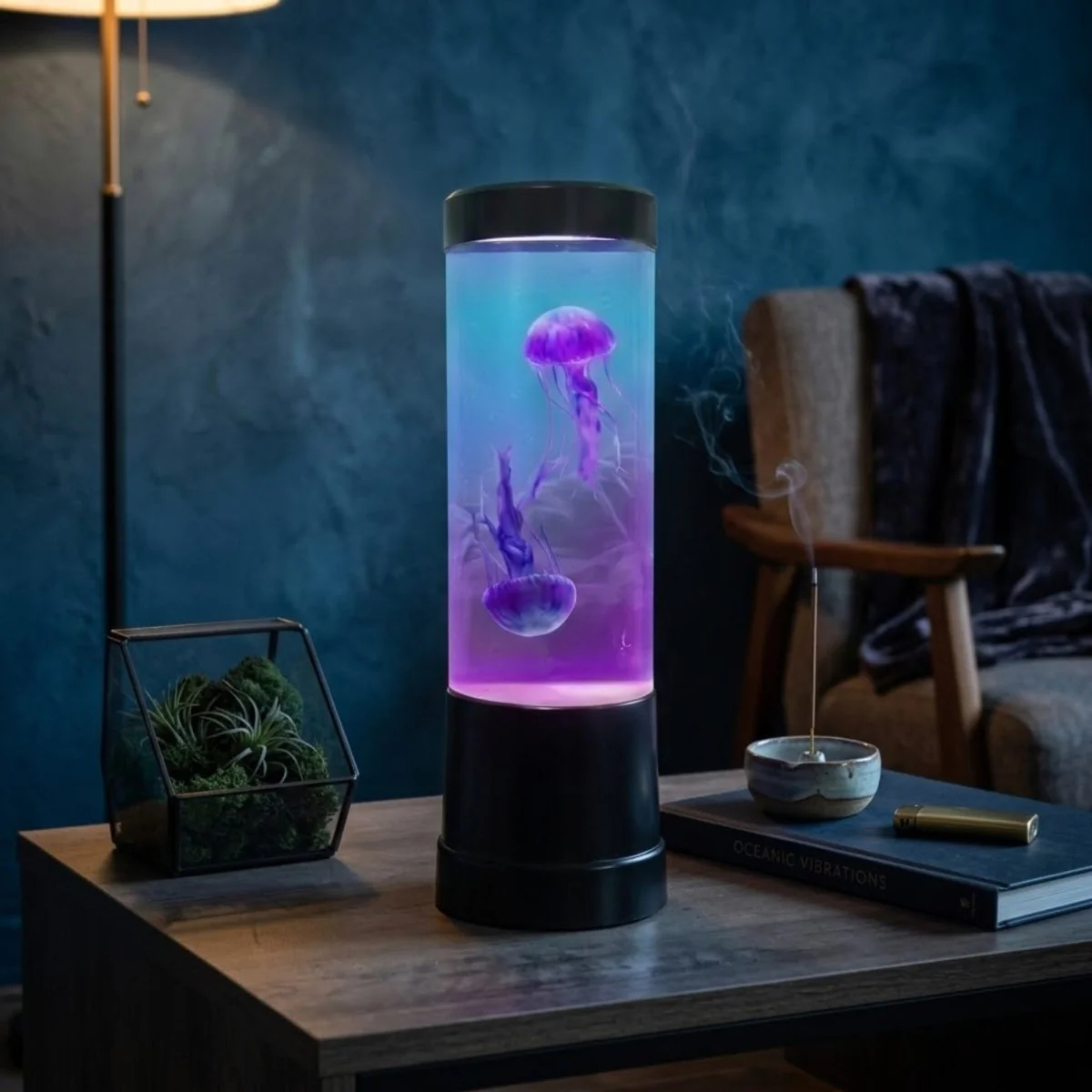 Aurelia Drift | Kinetic Jellyfish Sanctuary Lamp - Image 4