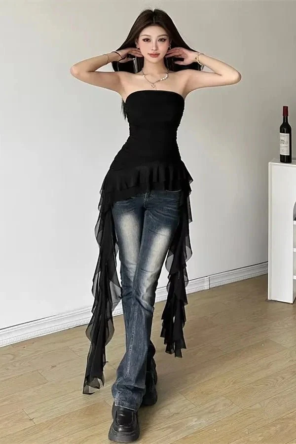 Ava Ruffled Top - Image 9