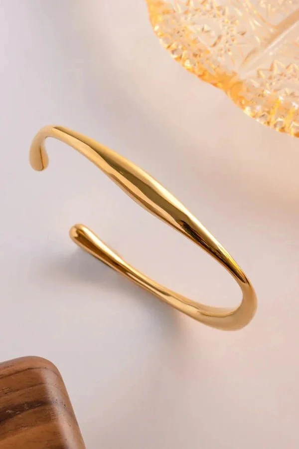 Avery Gold Bangle - Image 2