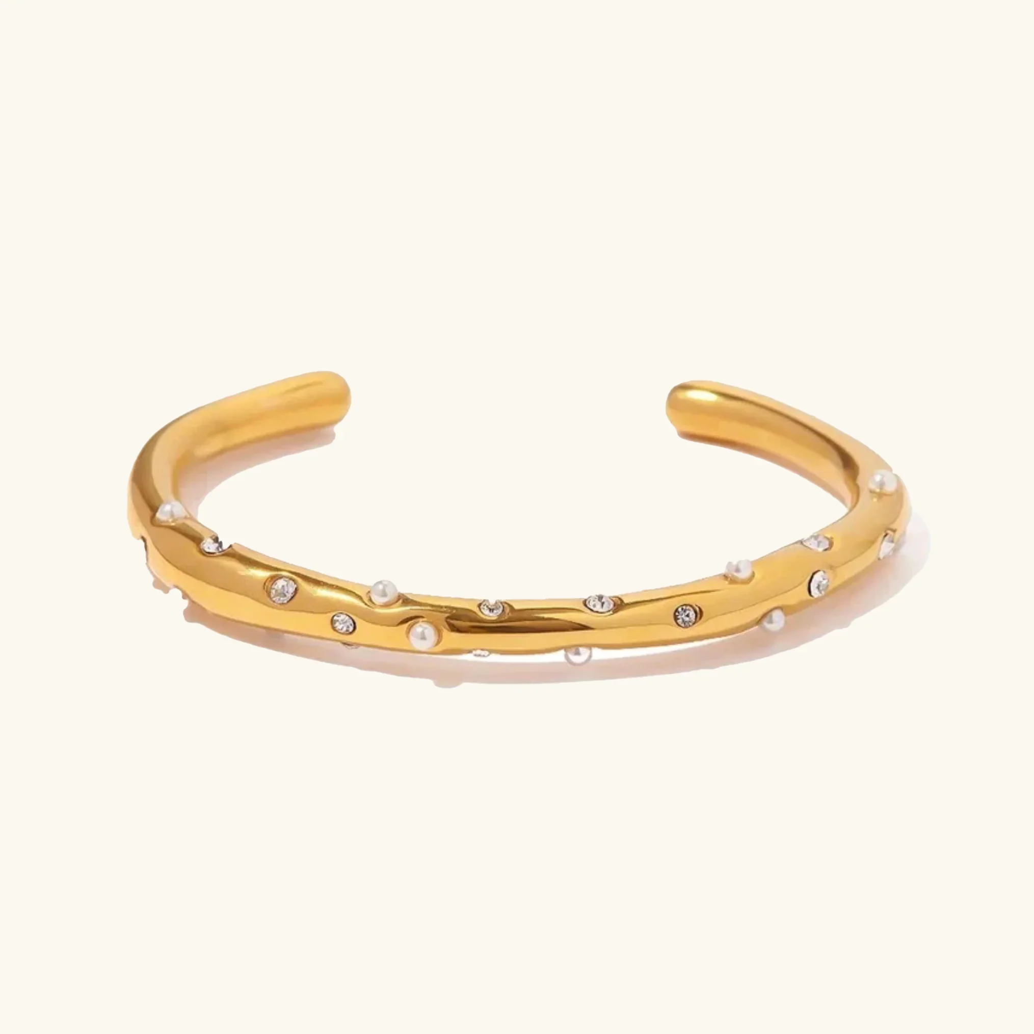 Barbara Gold Bangle - Image 2