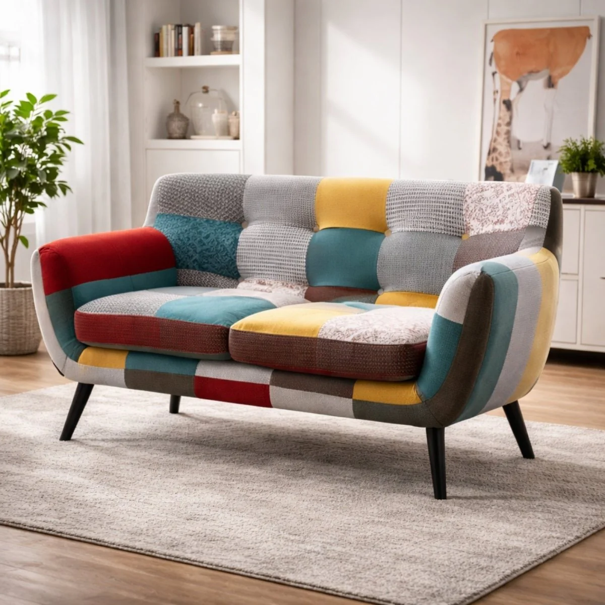 The Bohemia Mosaic Collection | Artisan Patchwork Linen Seating