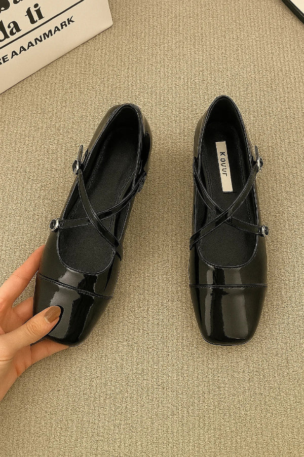Camille Vintage Flats - Image 2