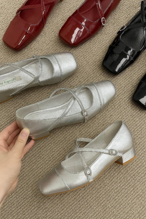 Camille Vintage Flats - Image 5