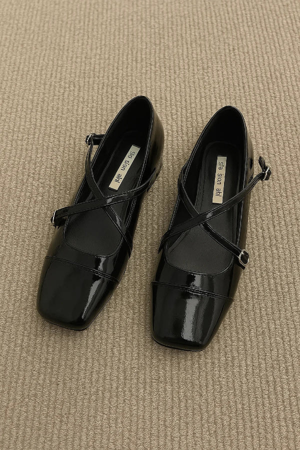 Camille Vintage Flats - Image 7