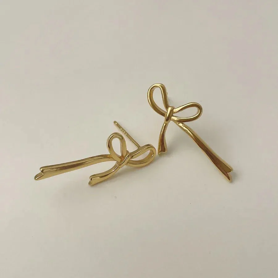 Carly Bow Earrings - Image 6
