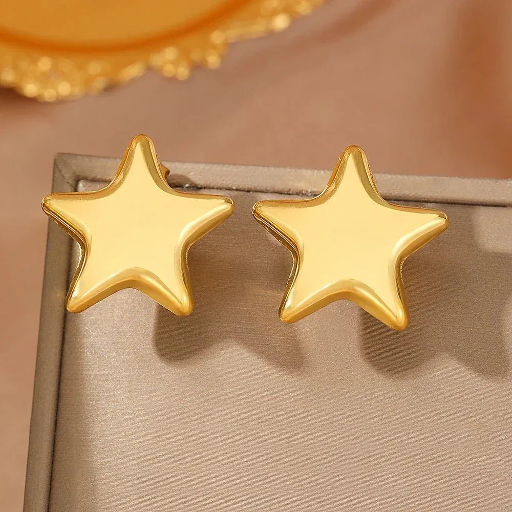 Celine Star Stud Earrings - Image 3