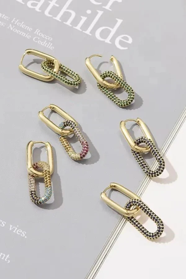 Chain Link Earrings