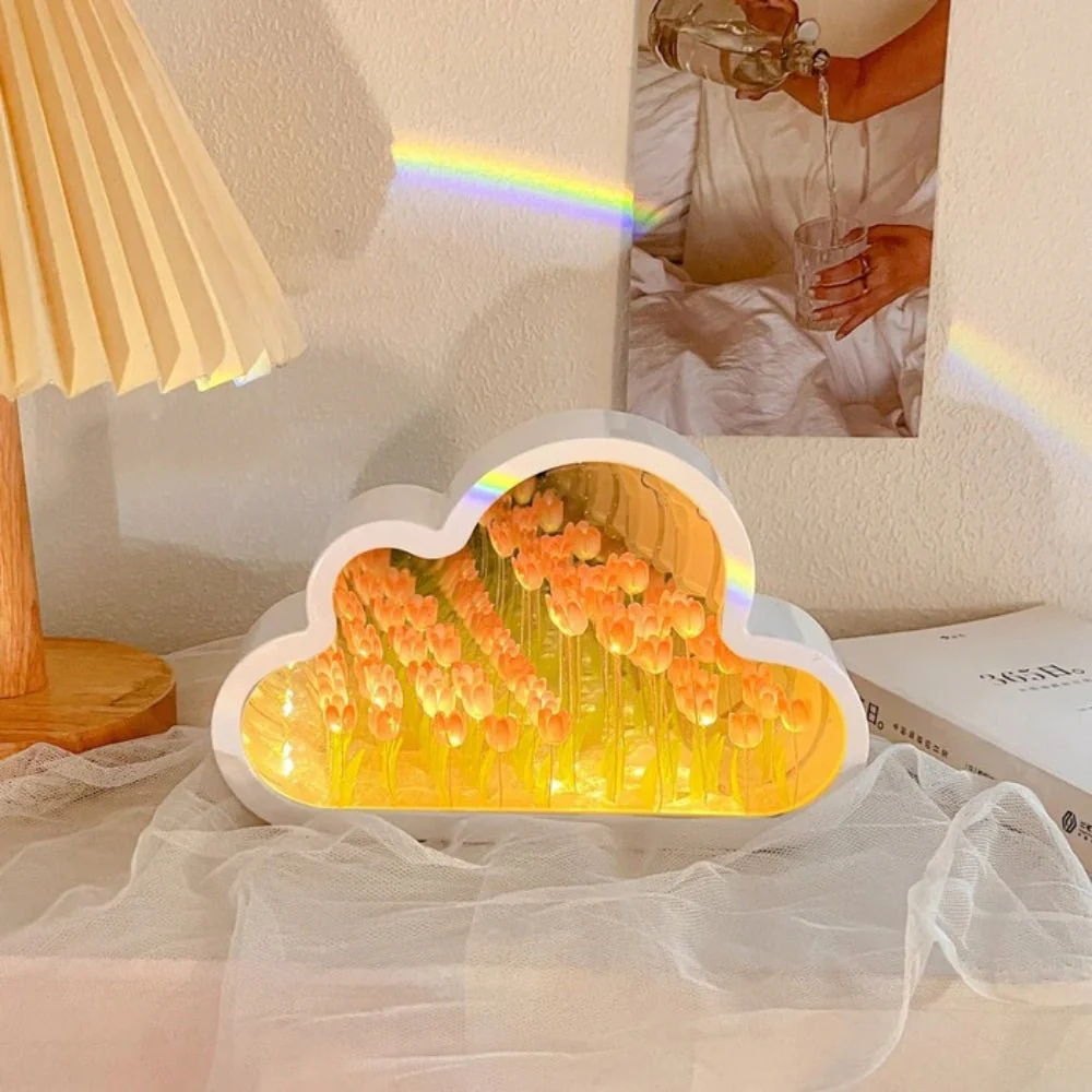 Cloud Tulip Infinity Mirror