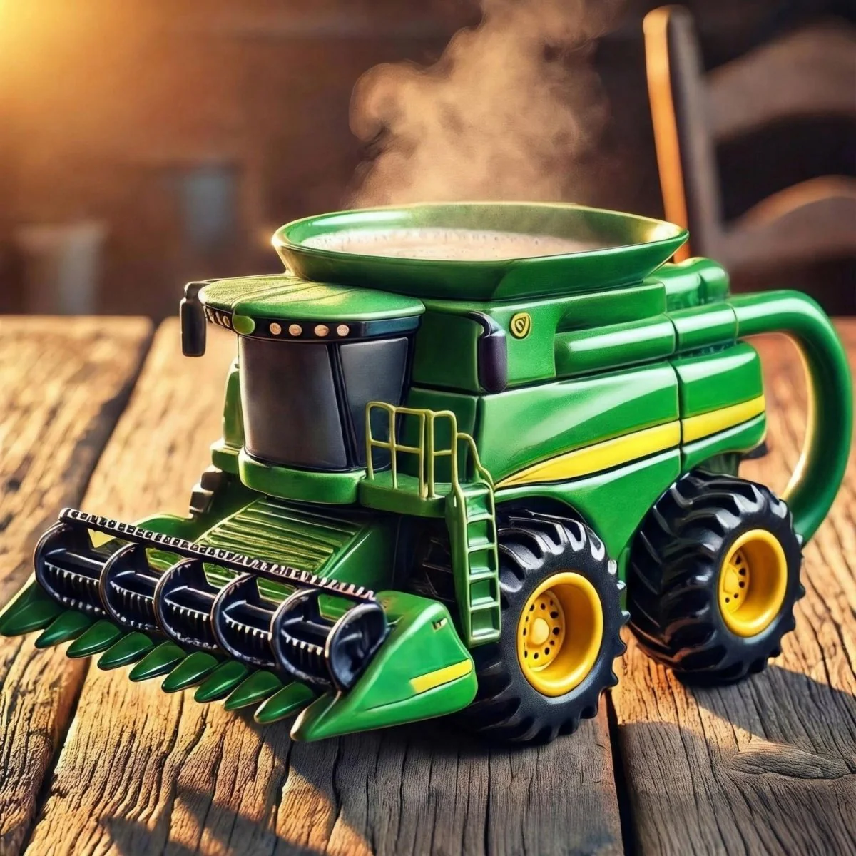 Combine Harvester Tractor Mug