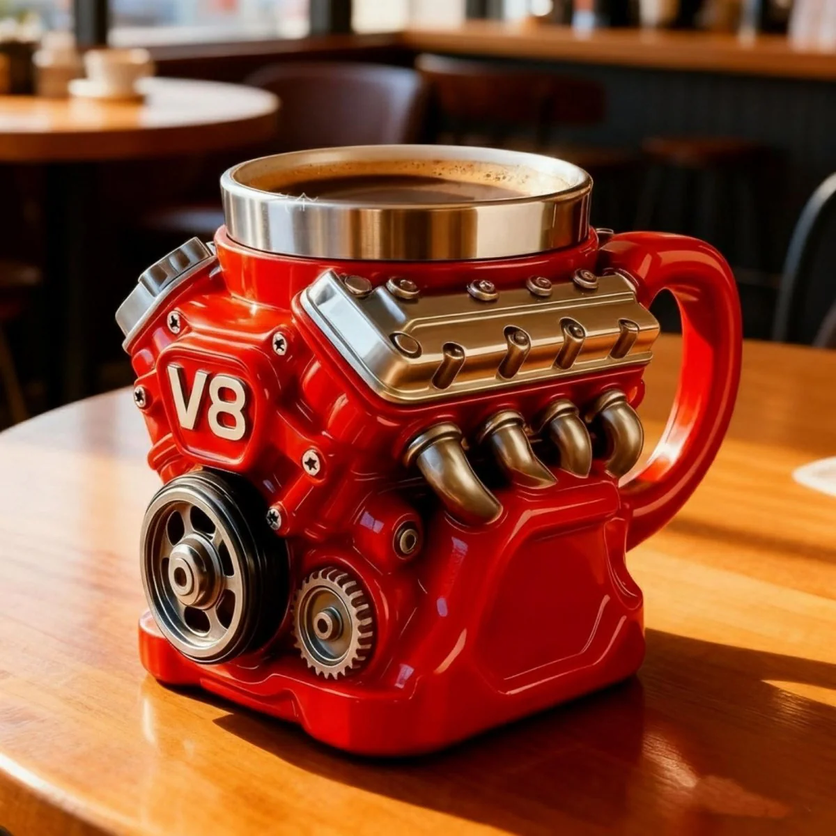 Crimson Engine Mug