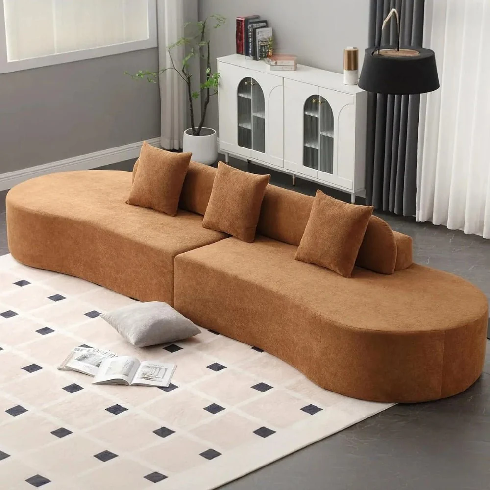 Luxe Modern Lounge Sofa - Image 2