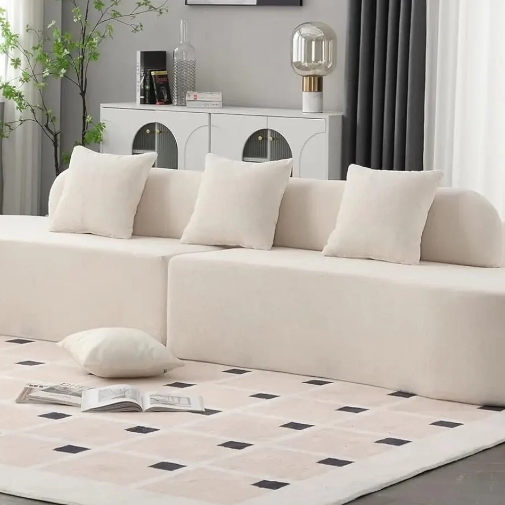 Luxe Modern Lounge Sofa - Image 9