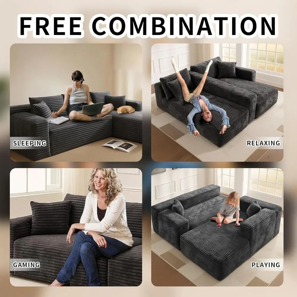 Stretch Chaise Couch Slipcover - Image 5