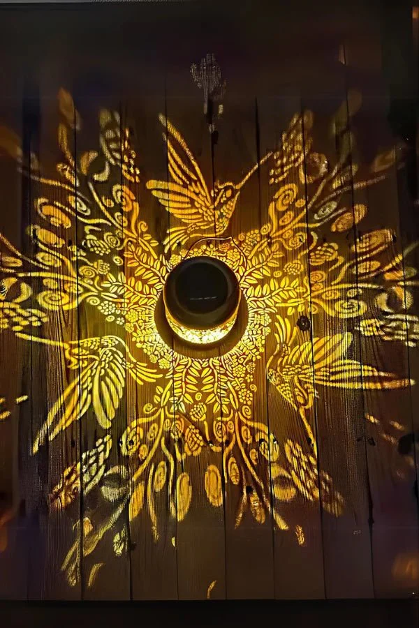 Dusk Sparkle Hummingbird Lantern - Image 4