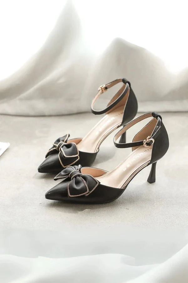 Eleganza Bow Heels - Image 4