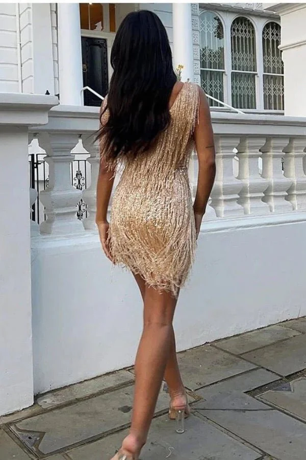 Elena Sequin Dress - Image 8