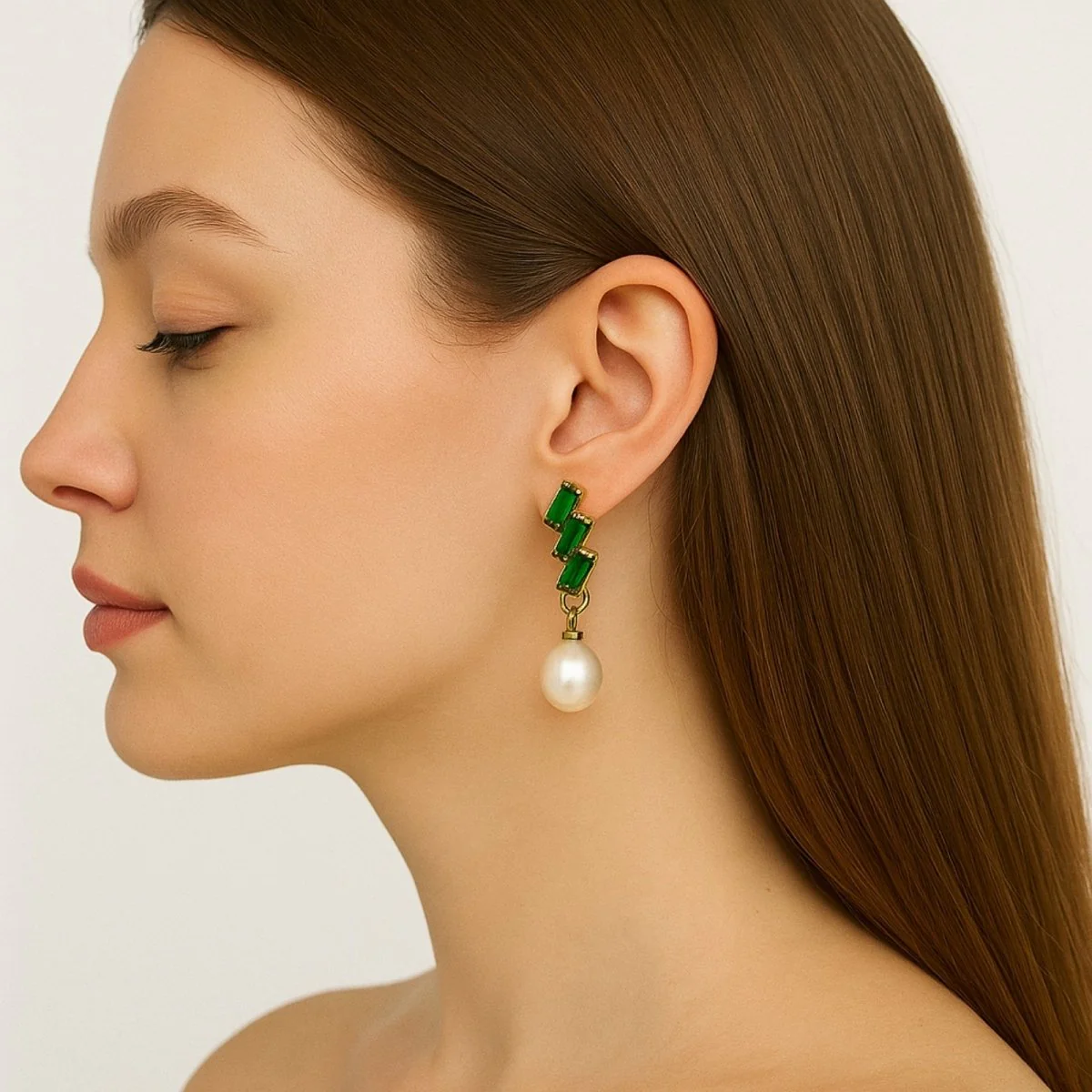 Tricia Pearl Earrings - Image 4