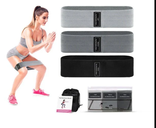 Fabric Resistance Bands for Glutes, Legs & Hips – Non-Slip Workout Bands Set for Squats, Yoga, Pilates, and Home Fitness - Image 10