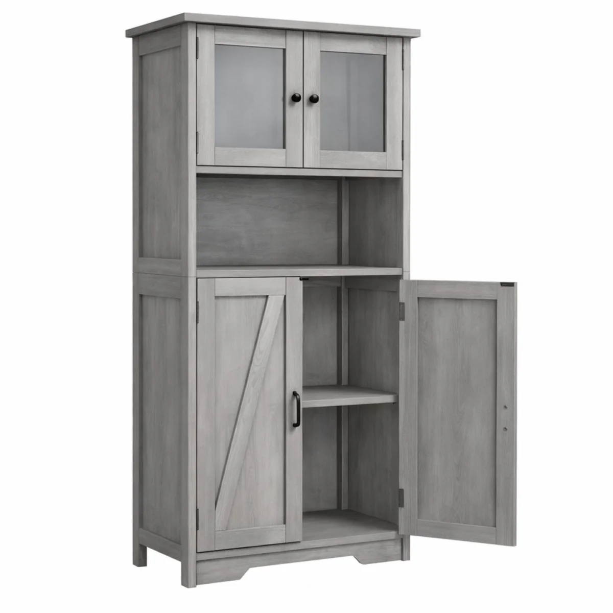 The Hudson Larder | Farmhouse Coffee Bar & Display Hutch - Image 6