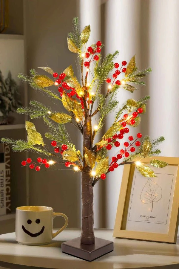 Festive Berry Pine Tree - Image 4