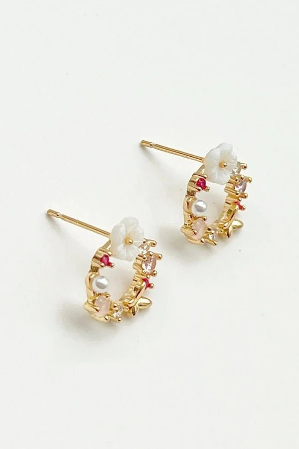 Floral Ecnhanting Earrings - Image 6