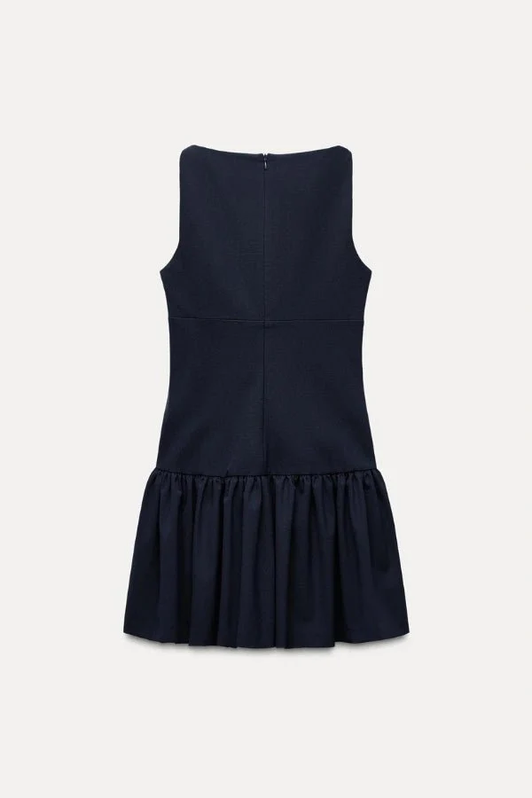 Florence Bow Ruffle Mini Dress - Image 22