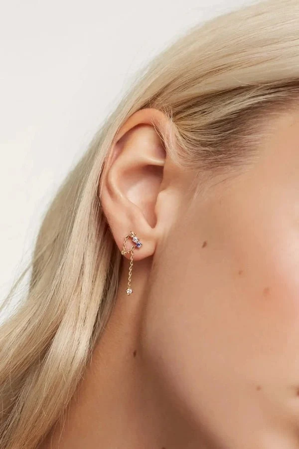 Frances Long Drop Earrings - Image 6