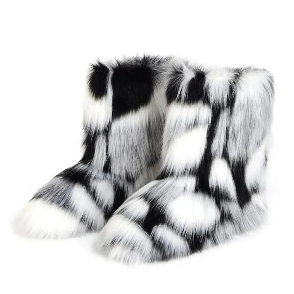 Frosted Fluff Y2K Boots - Image 3