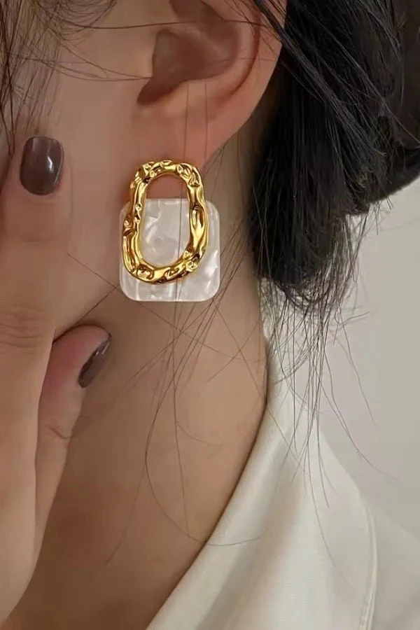 Golda Urban Edge Earrings - Image 2
