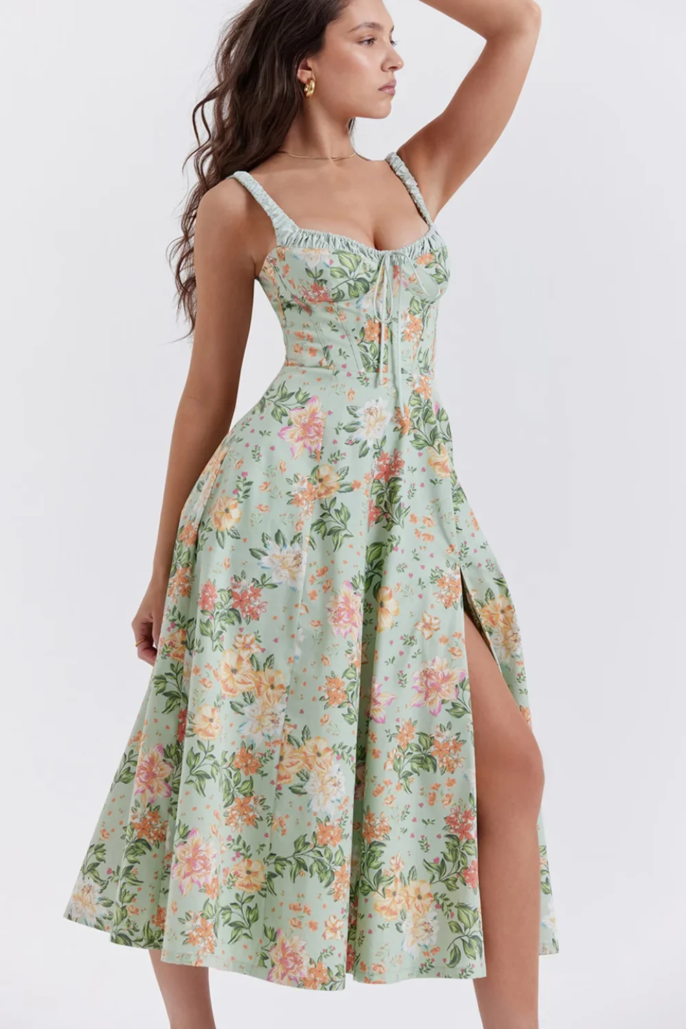 Seraphine - Floral Green - Image 3