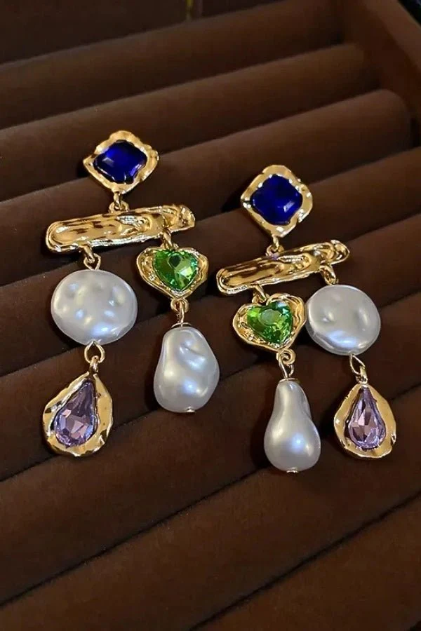 Hadassah Cascades Earrings - Image 7