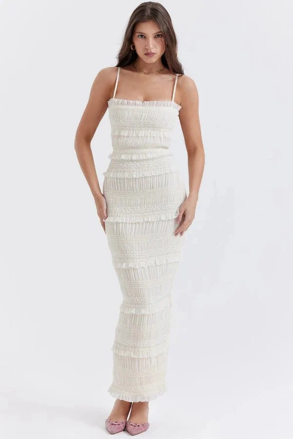 Hannie Sequin Pleat Dress - Image 4