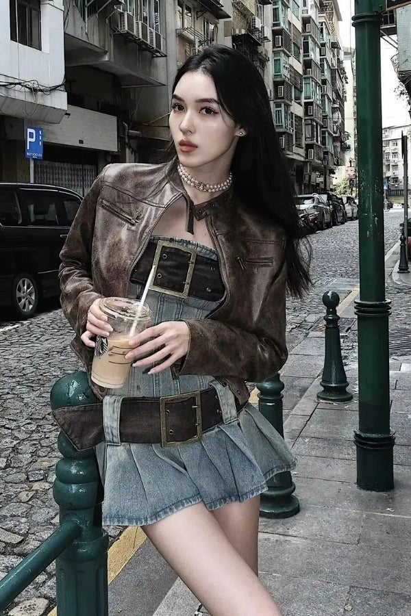 Harlow Denim Corset - Image 2