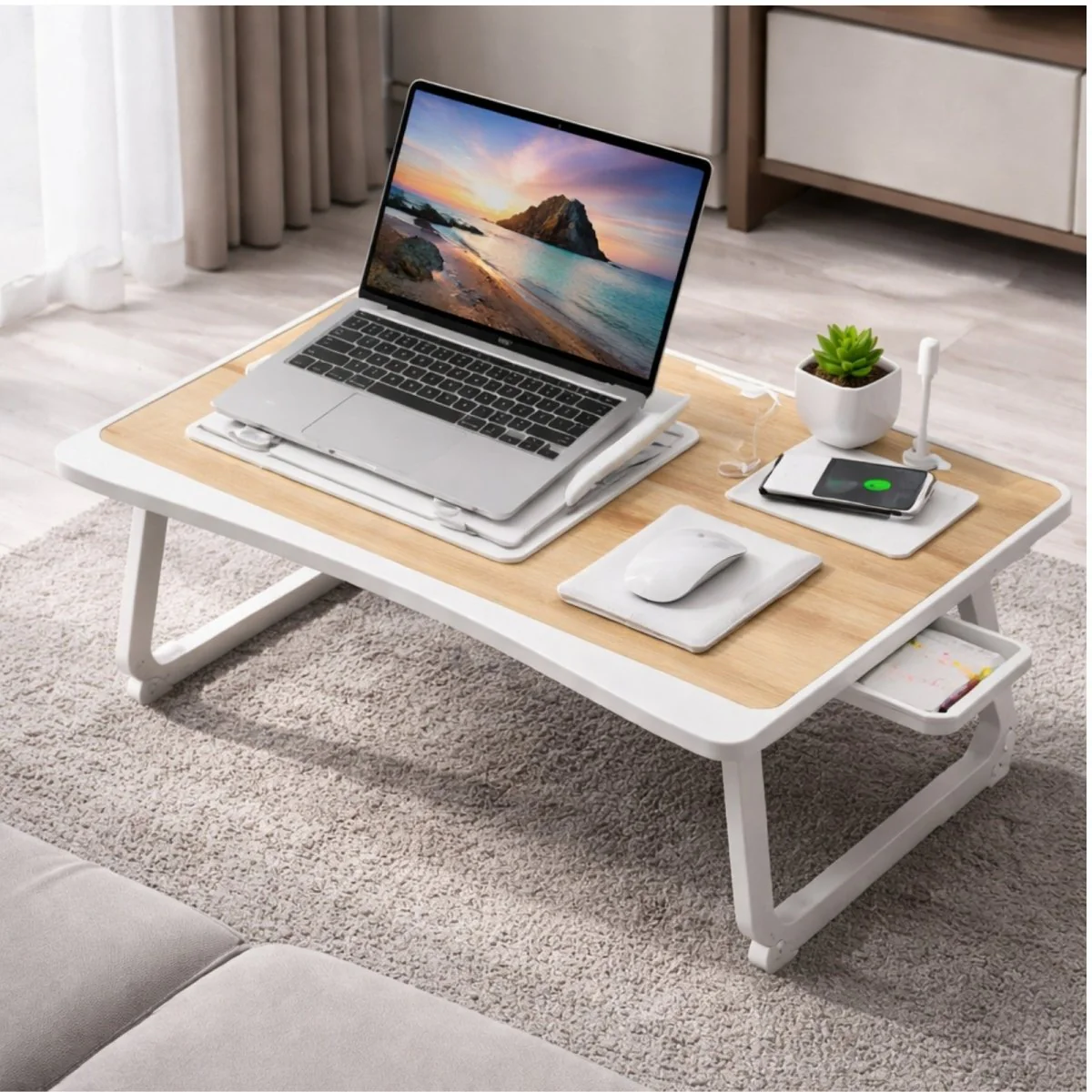 The Haven Workspace | Adjustable Omni-Tilt Lap Desk - Image 4
