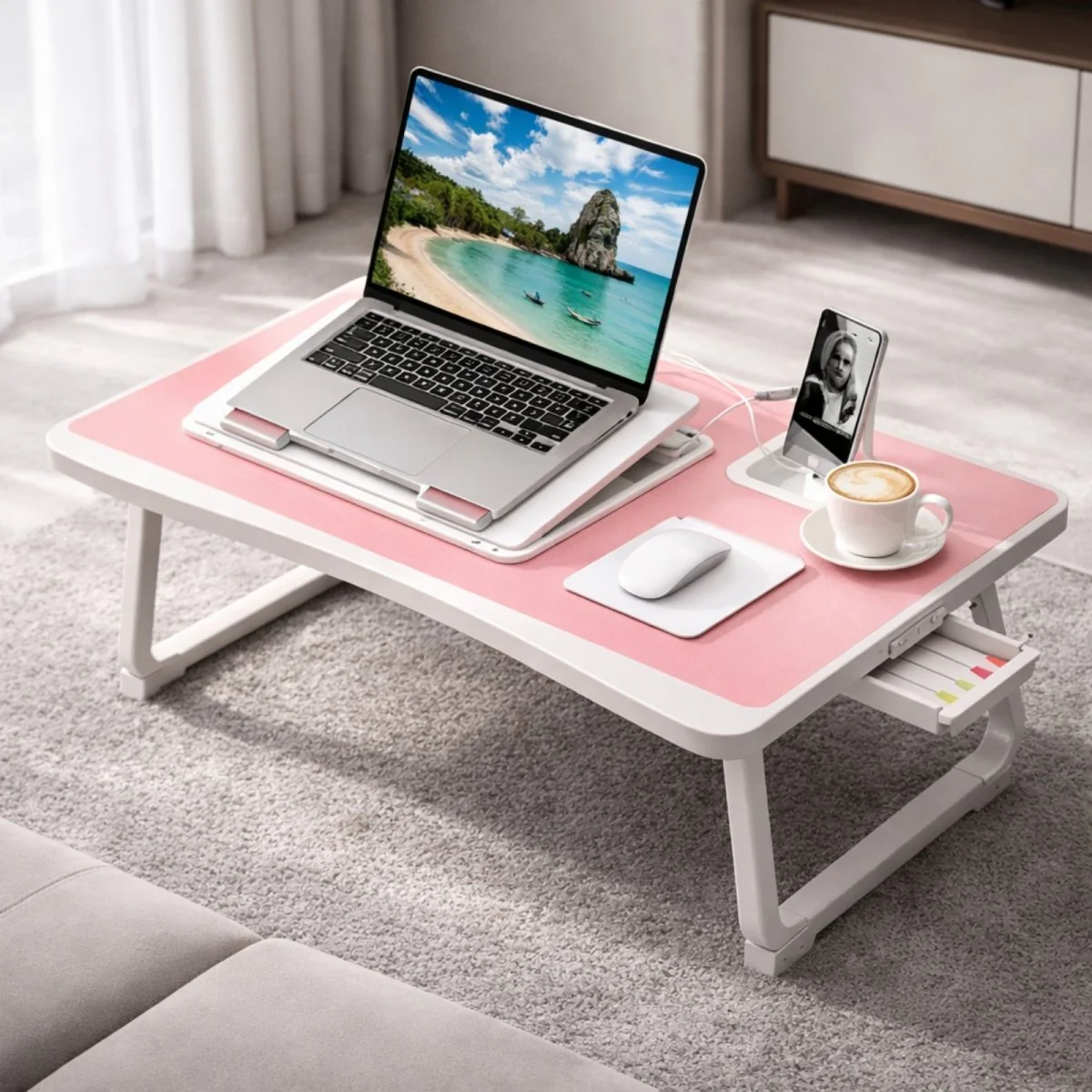 The Haven Workspace | Adjustable Omni-Tilt Lap Desk - Image 5