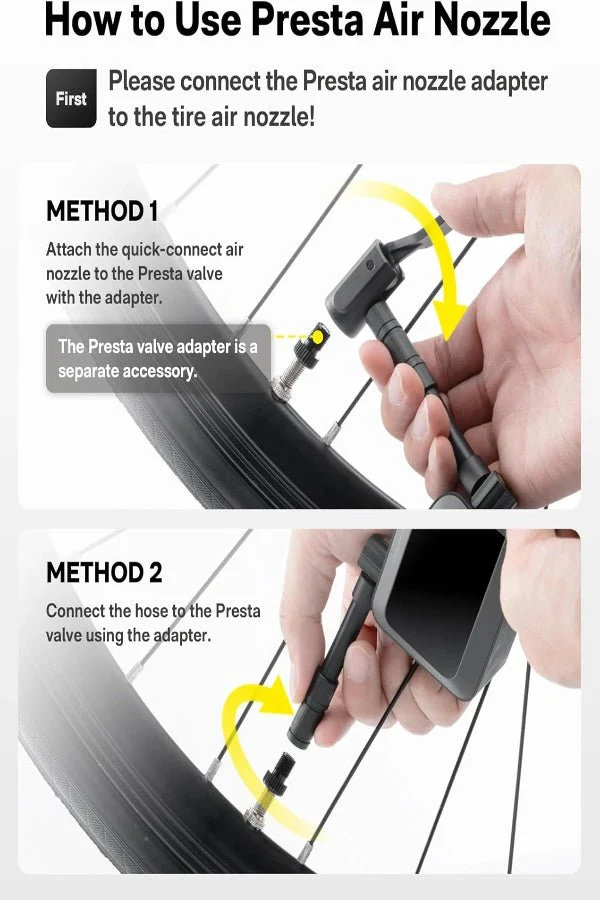 Hugo Portable Car Tire Inflator & Air Compressor - Image 8