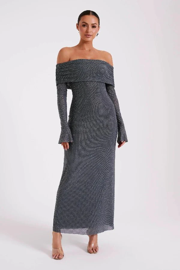 Jada Off Shoulder Dress - Image 19