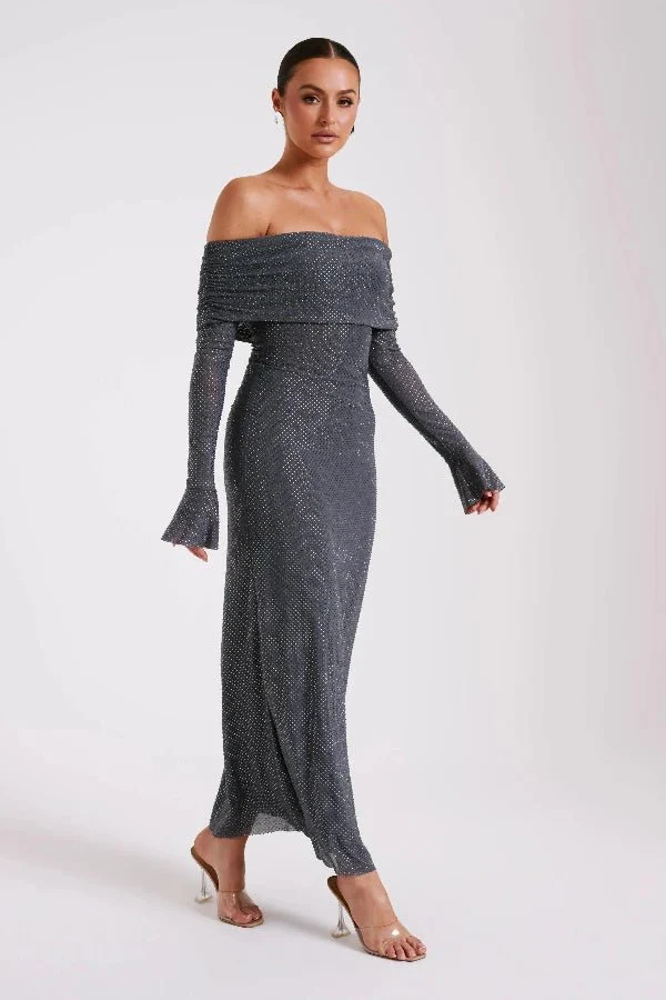 Jada Off Shoulder Dress - Image 22