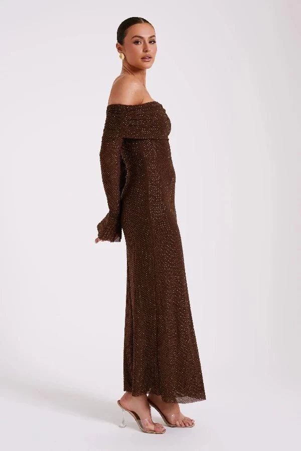 Jada Off Shoulder Dress - Image 6