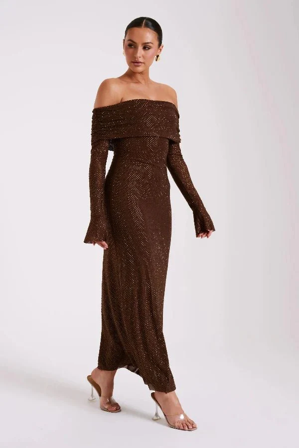 Jada Off Shoulder Dress - Image 7