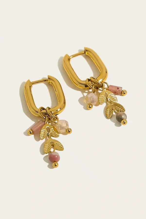Jinni Golden Hoop Earrings - Image 8