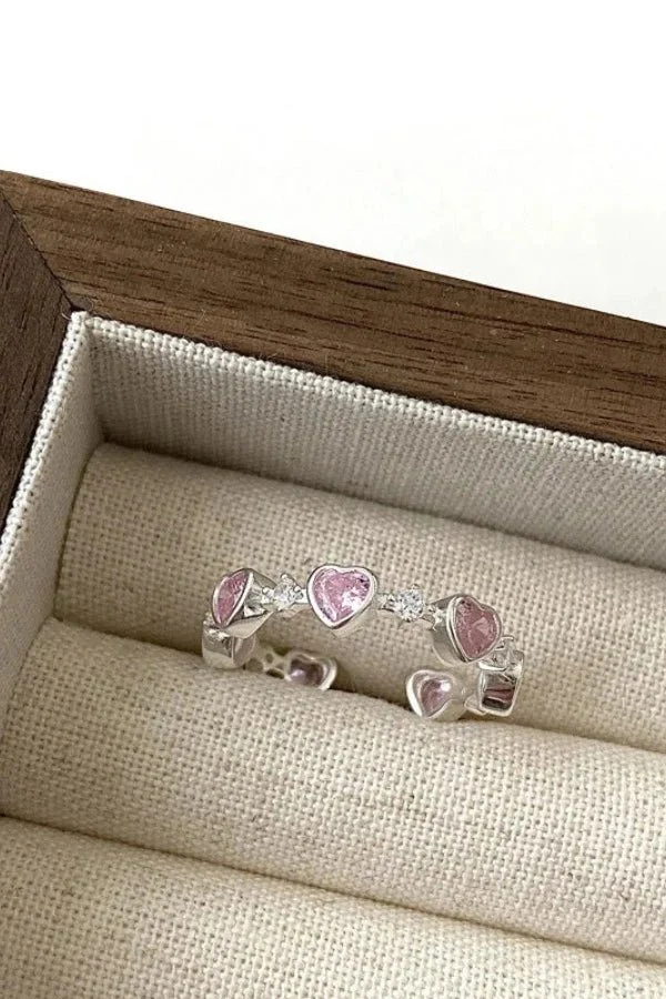 Kelly Love Heart Ring - Image 4