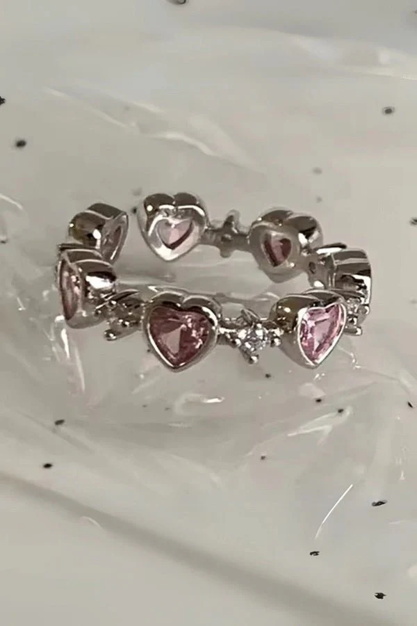 Kelly Love Heart Ring - Image 5