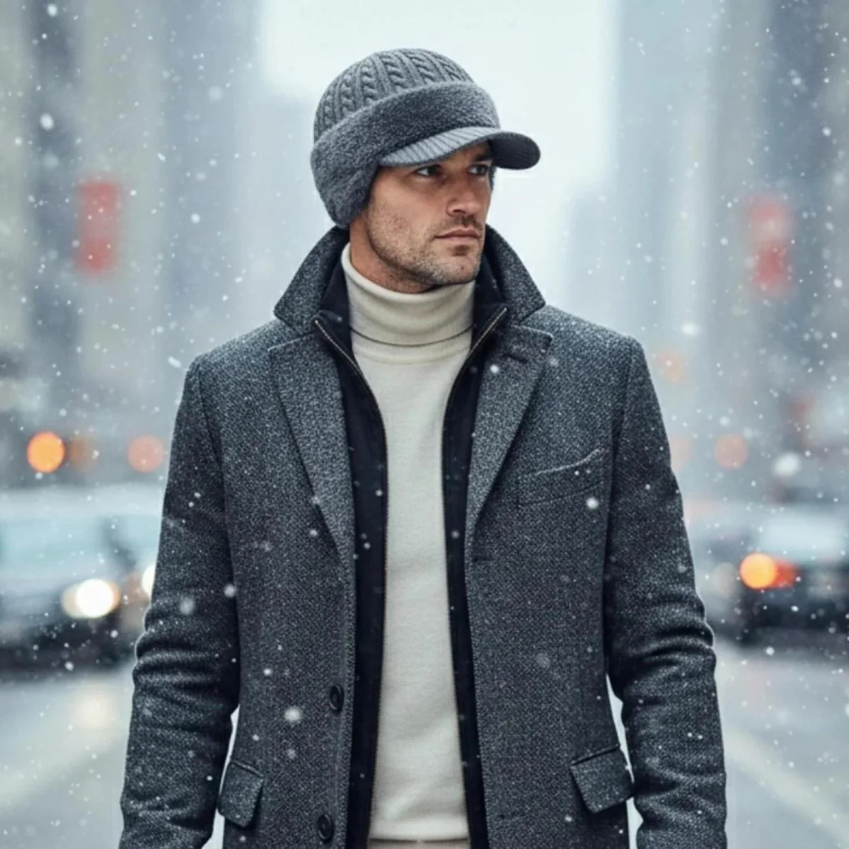 Grey Aspen Trapper Hat - Image 3