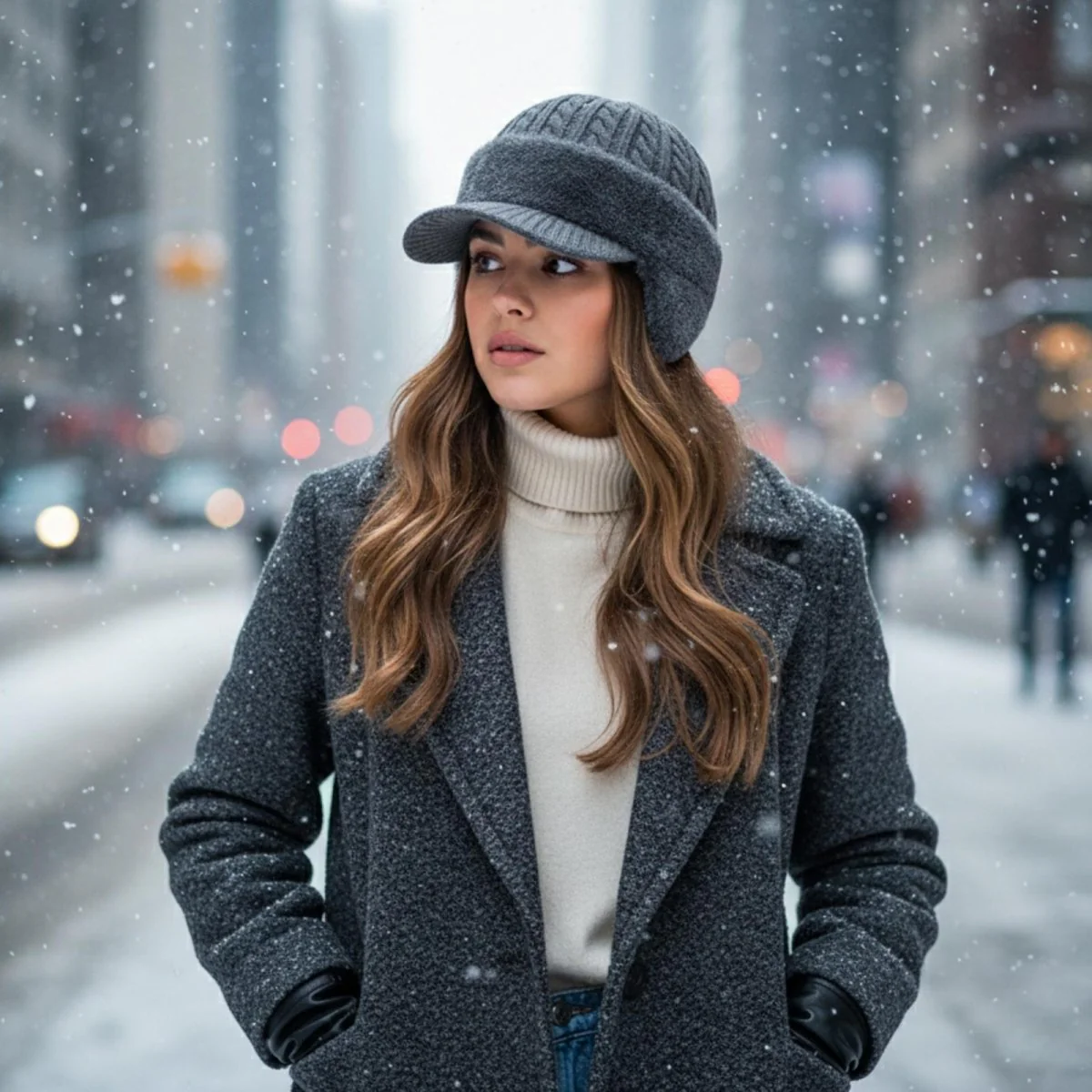 Grey Aspen Trapper Hat - Image 4
