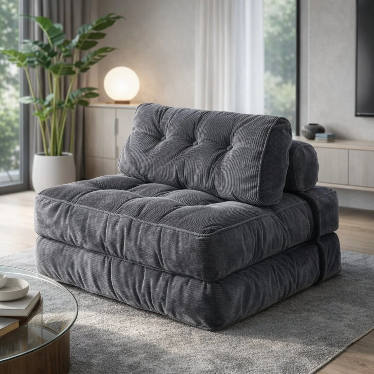 The Nook Sanctuary Chair | Corduroy Cloud-Sleeper